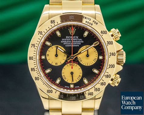 Rolex Daytona Ref. 116528 Yellow gold/oro giallo Link/maglia